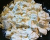 超簡単♪ちょっと甘めな豆腐の卵とじ作り方2写真
