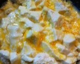 超簡単♪ちょっと甘めな豆腐の卵とじ作り方3写真