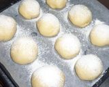 もちもちやわらかしっとり大福風あんぱん✿作り方5写真