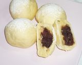 もちもちやわらかしっとり大福風あんぱん✿作り方6写真