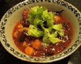 お豆とさつまいものトマトシチュー作り方5写真