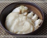 レンジで作る食べるソース！豆乳仕立て★作り方5写真