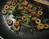 苦味が最高♪大根の葉とちくわのきんぴら作り方8写真