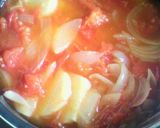 トマトとじゃがいもの美味しいスープ作り方4写真