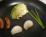 フライパン１つで旨みたっぷり焼き温野菜☆作り方4写真