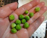 離乳食★初期~後期★グリーンピースソース作り方1写真