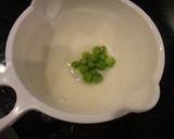 離乳食★初期~後期★グリーンピースソース作り方2写真