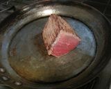 ひと手間がおいしい、牛肉のたたき作り方1写真
