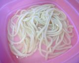シリコンスチーマーで！半生うどんの茹で方作り方4写真