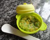 離乳食★オクラとキャベツ・人参のネバネバ作り方7写真