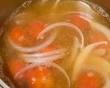 美味しさの秘訣は冷凍♡ミニトマトのみそ汁作り方4写真