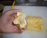 中からトロッと油揚げinなめ山芋作り方1写真