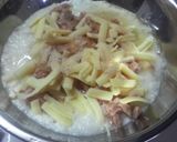 チーズ＆シーチキン入り山芋ステーキ作り方1写真