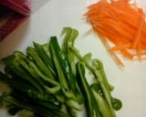 春雨の炒め物作り方1写真