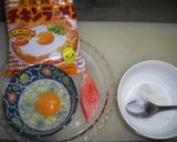 冷えトロチキラー カニカマ玉かけ作り方1写真