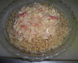 冷えトロチキラー カニカマ玉かけ作り方6写真