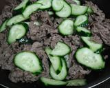 夏の時短おかず★牛肉ときゅうりの炒め物作り方6写真