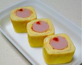 クルクル巻いちゃって〜魚ニソの玉子焼き♬作り方6写真