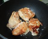 はちみつローストチキン風・鶏の照り焼き作り方4写真