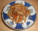 沙茶醤で作る中華風きんぴら作り方6写真