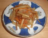 沙茶醤で作る中華風きんぴら作り方6写真