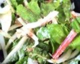 ふだん草と玉ねぎのかき揚げ作り方2写真