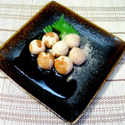 きな粉白玉＊生地にもきな粉がたっぷり＊ by 川光物産 【クックパッド