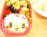 かわいいキャラ弁ぱっちりおめめにゃんこ❤作り方3写真
