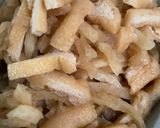 フライパンで簡単♡切り干し大根と油揚げの煮物作り方5写真