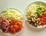 野菜たっぷり☆簡単ミネストローネ作り方1写真