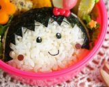 ＊キャラ弁＊　ちびまる子ちゃん作り方3写真