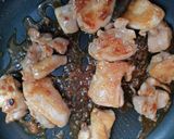 夏バテ簡単夕飯！梅鶏もも肉照り焼き和食主菜作り方7写真