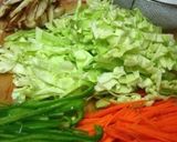 野菜たっぷり春雨炒め作り方2写真