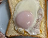 昼食に　卵とアボカドベーコンのトースト作り方9写真