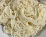 簡単　そうめんの食べ方（明太子）作り方3写真