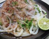 新たまねぎとかいわれの冷やしうどん作り方5写真