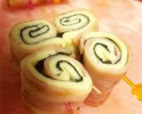 お弁当にベーコンとチーズと海苔巻き☆作り方4写真