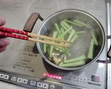 焼き鮭と大根の葉の付け合せ作り方1写真