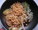 ひよこ豆のパスタ♬作り方5写真