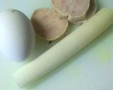 鶏ハムでチャーハン作り方1写真