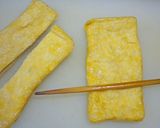 鶏ひき肉ときざみ昆布のスティック稲荷寿司作り方1写真