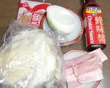 新玉ねぎとベーコンのオイスター味作り方1写真