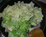 ●簡単☆キャベツと挽肉のトマトソース煮●作り方4写真