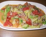 ●簡単☆キャベツと挽肉のトマトソース煮●作り方7写真