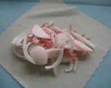 簡単お安く　うんまい！新玉ねぎの春巻き作り方2写真
