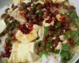 ☆納豆と豆腐のまぜまぜ食べラー丼☆作り方3写真
