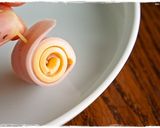 ＊キャラ弁＊　簡単★梅雨にかたつむり作り方2写真