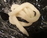 離乳食★初期~中期かぼちゃのダシ♪うどん作り方1写真