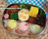 キャラ弁☆カラフルかたつむり♪作り方7写真