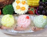 キャラ弁☆カラフルかたつむり♪作り方6写真